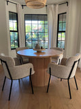 The Jericho Fluted Dining Table