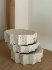 Travertine Soap Dish