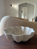 Flower Shaped Travertine Bowl